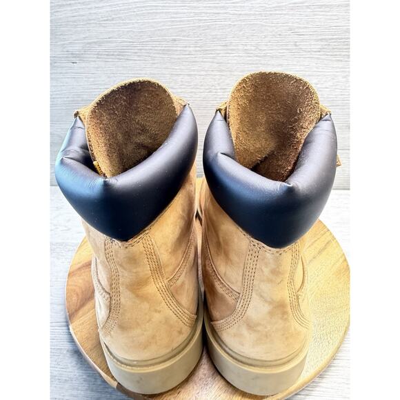 Timberland Waterproof Work Boots Tan Nubuck Size 13 Men’s main image 5